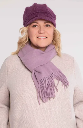 Tamsiai violetinė beisbolo kepuraitė