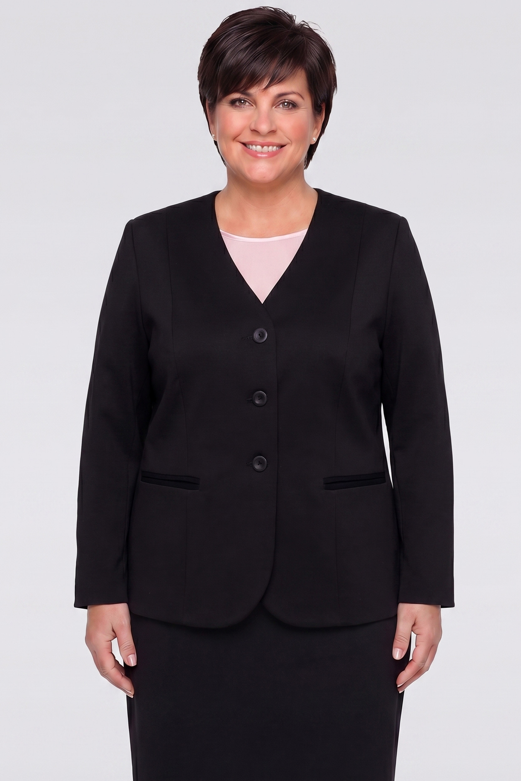 Klasikinė juoda švarkas