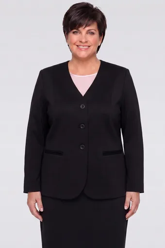 Klasikinė juoda švarkas