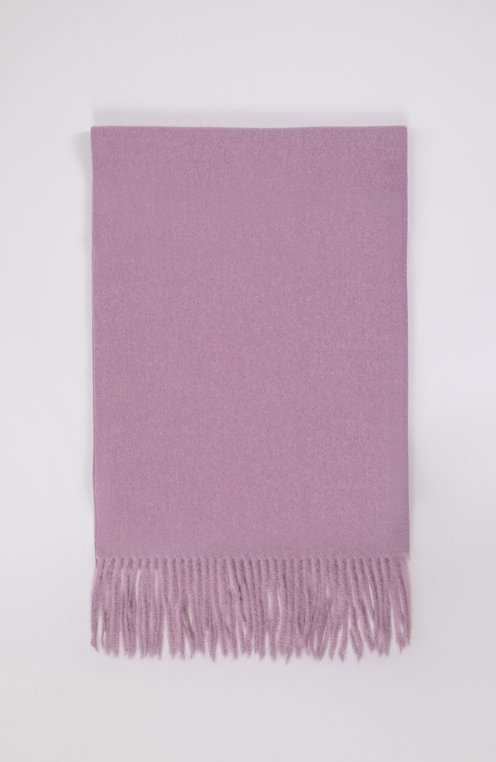 Šviesiai violetinė vilnonė skara